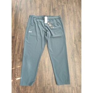 Under Armour Women's Stealth Grey Tapered Traveler Pant 1294512 sz XL 38x28